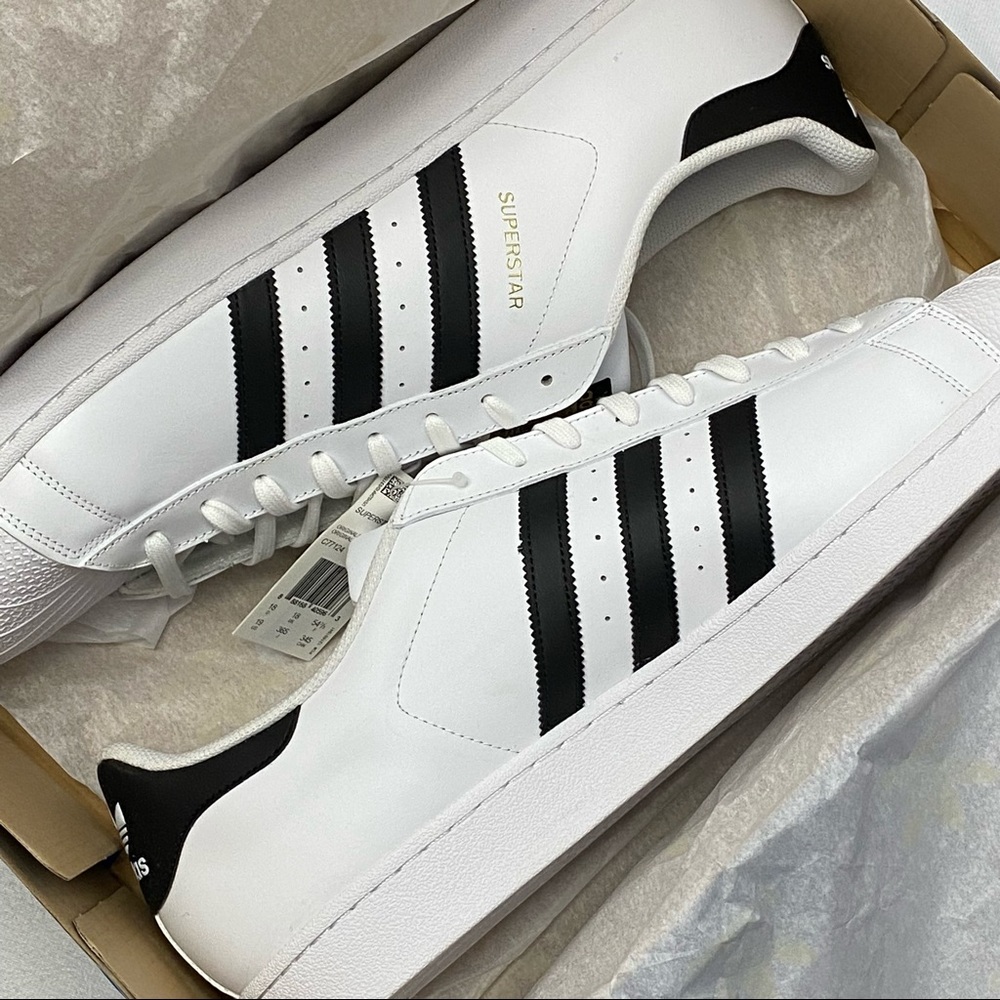 Adidas Superstar Shoes Size 19 - Picture 12 of 16